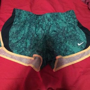 Women Nike gym shorts.